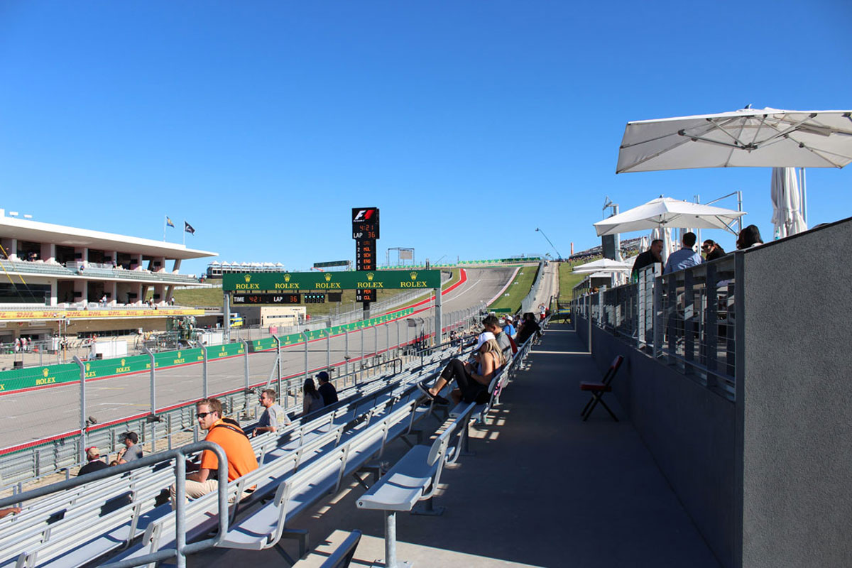 Main Grandstand Trackside East/West Inclusion