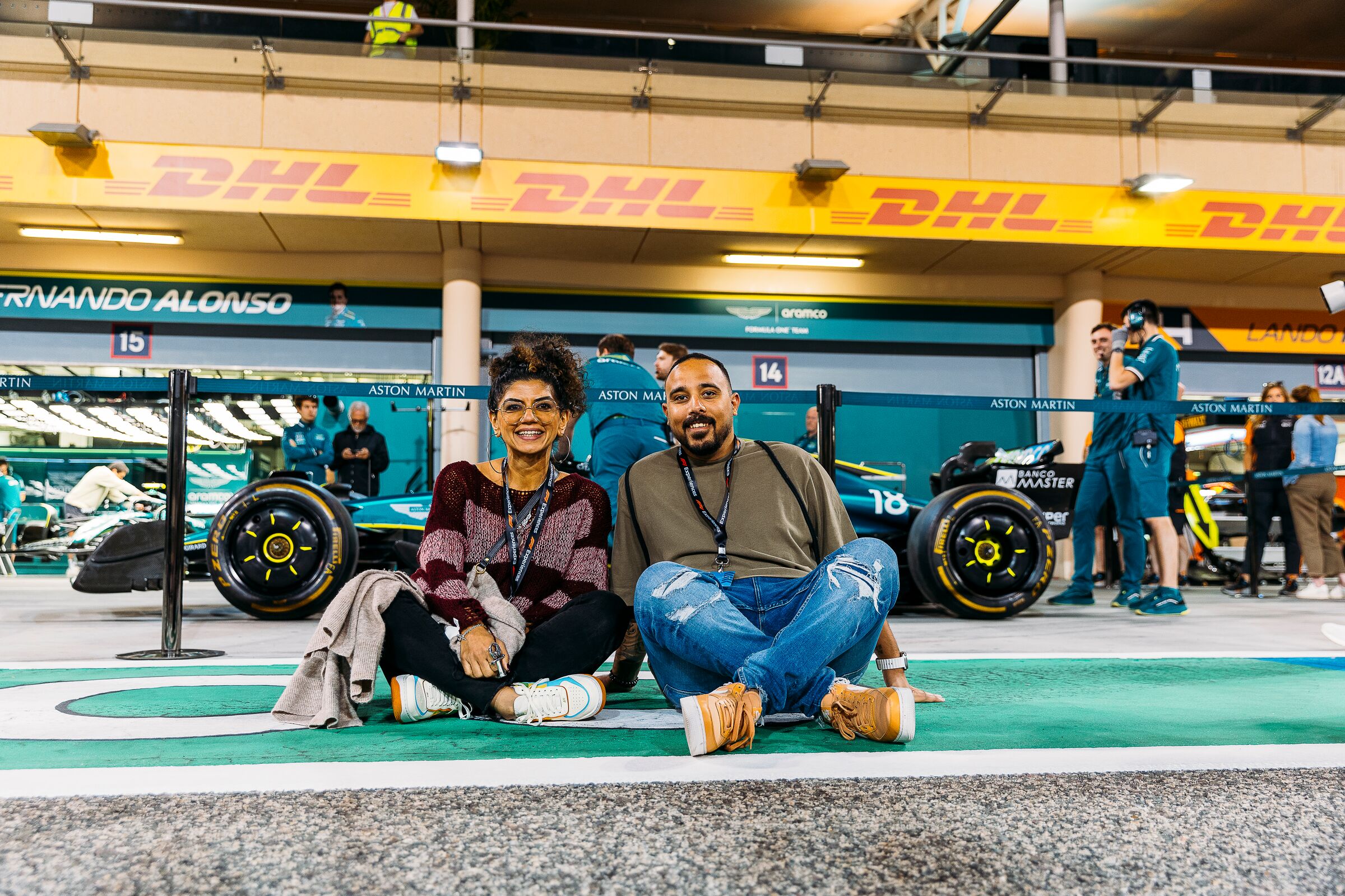 Exclusive Aramco F1® Pit Lane Walk Inclusion