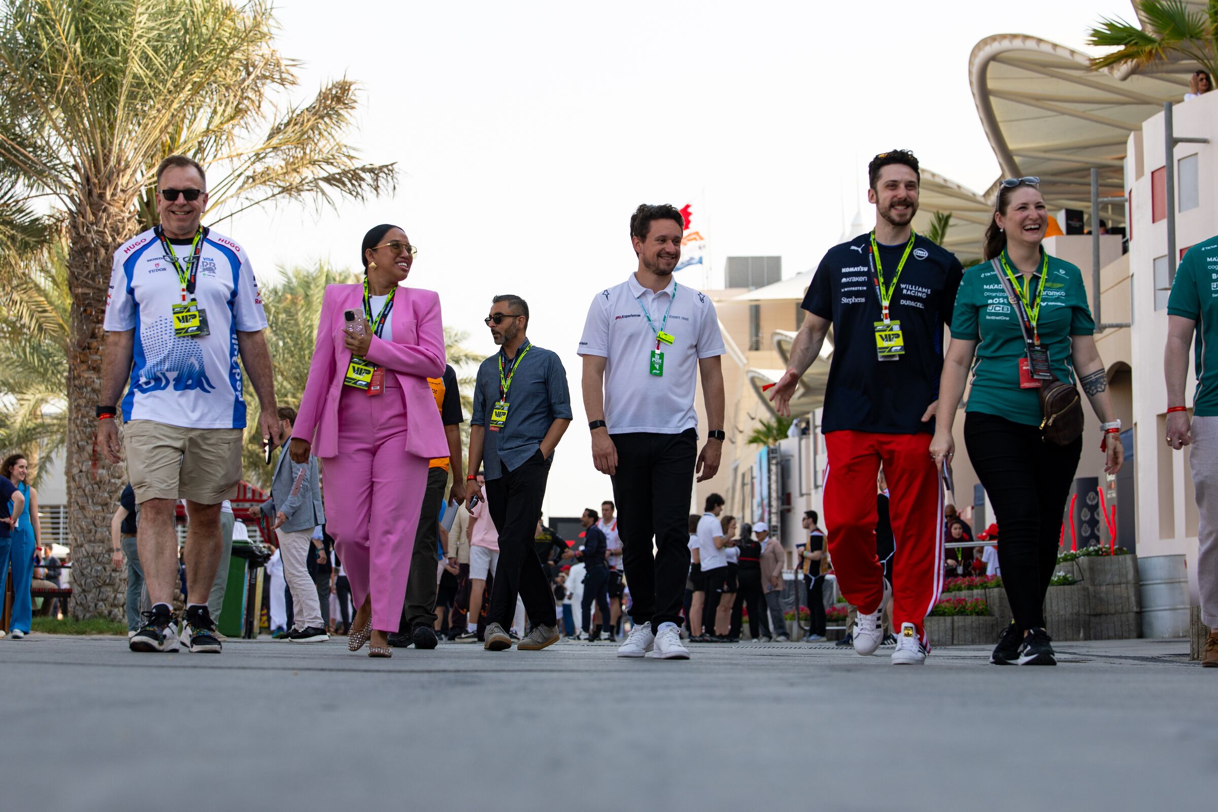 Guided F1® Paddock Tour Inclusion