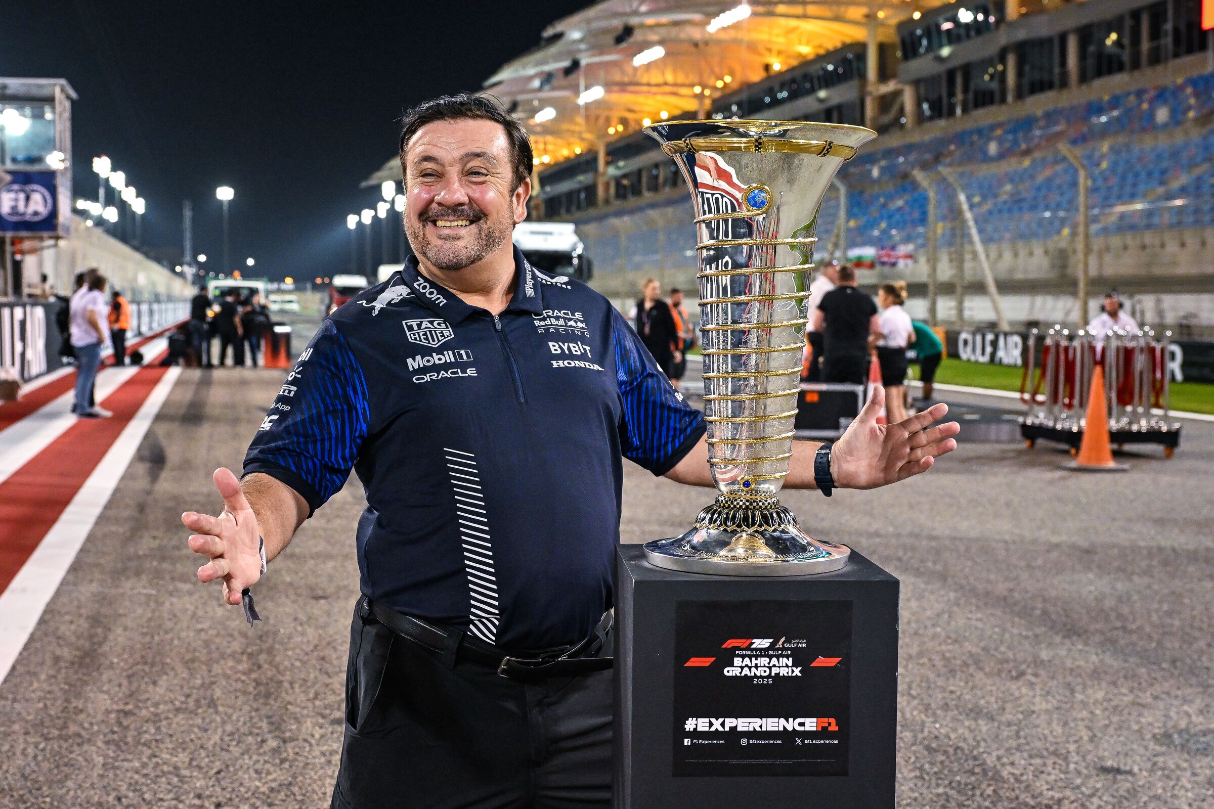 Grid Walk + Championship Trophy Photo Inclusion