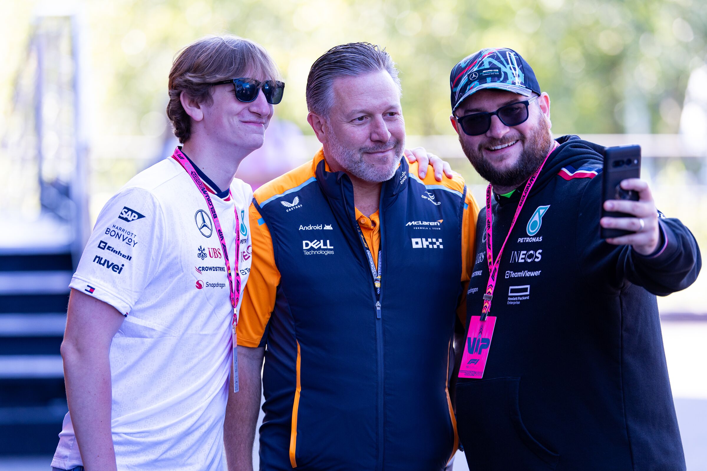 Guided F1® Paddock Tour Inclusion