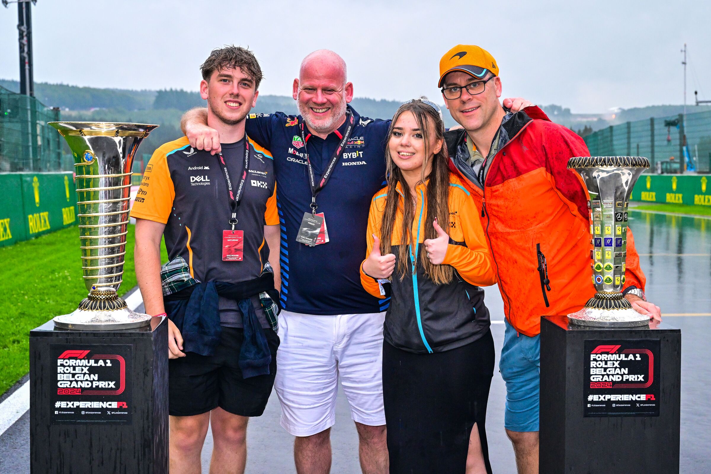 Grid Walk + Championship Trophy Photo Inclusion