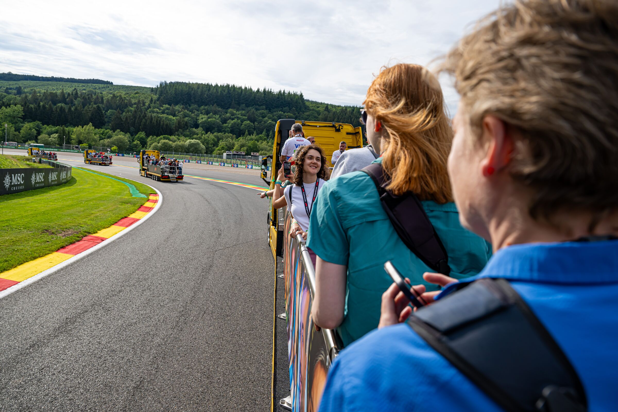 Guided Track Tour Inclusion