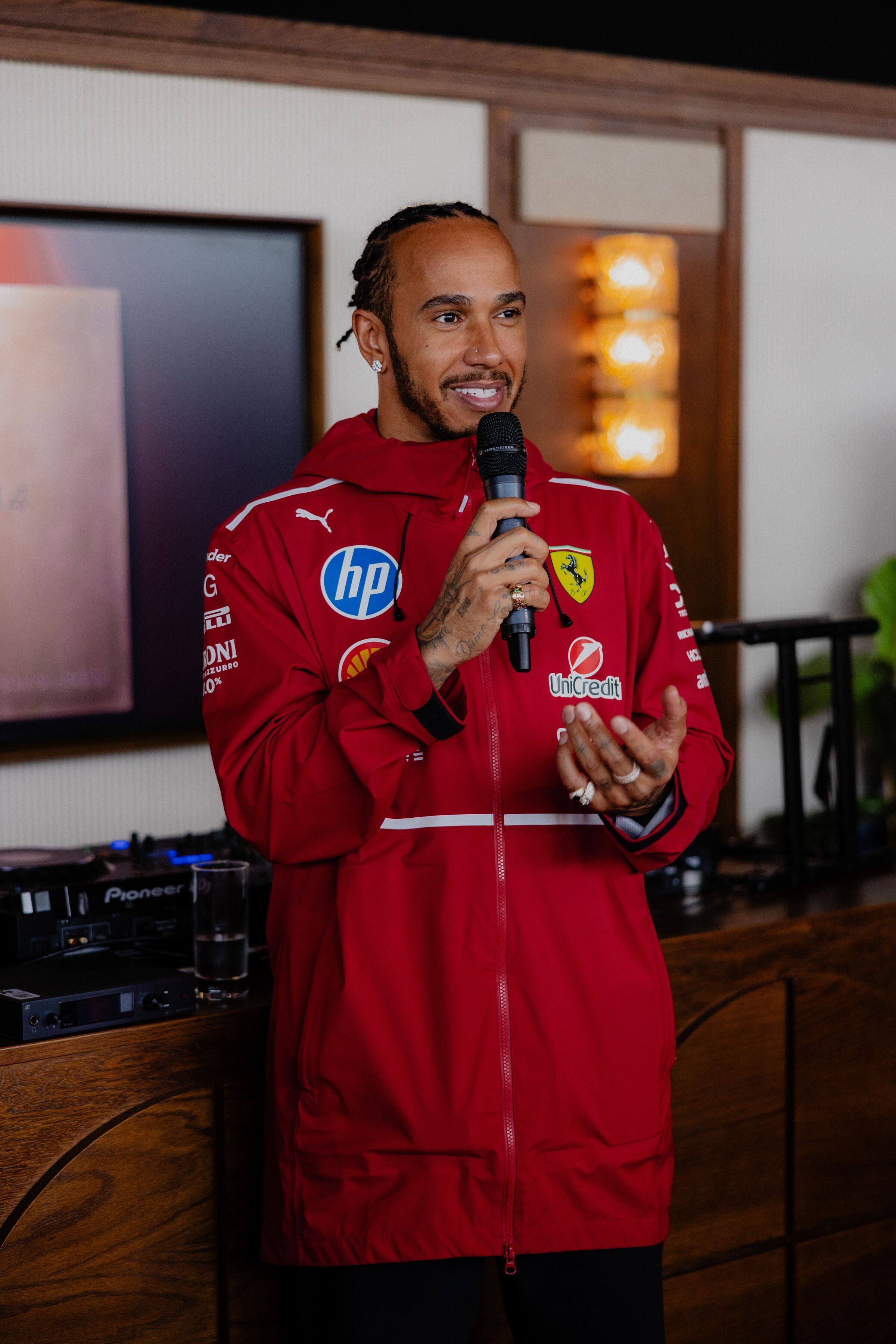 Q&As with Lewis Hamilton and VIP guests Inclusion