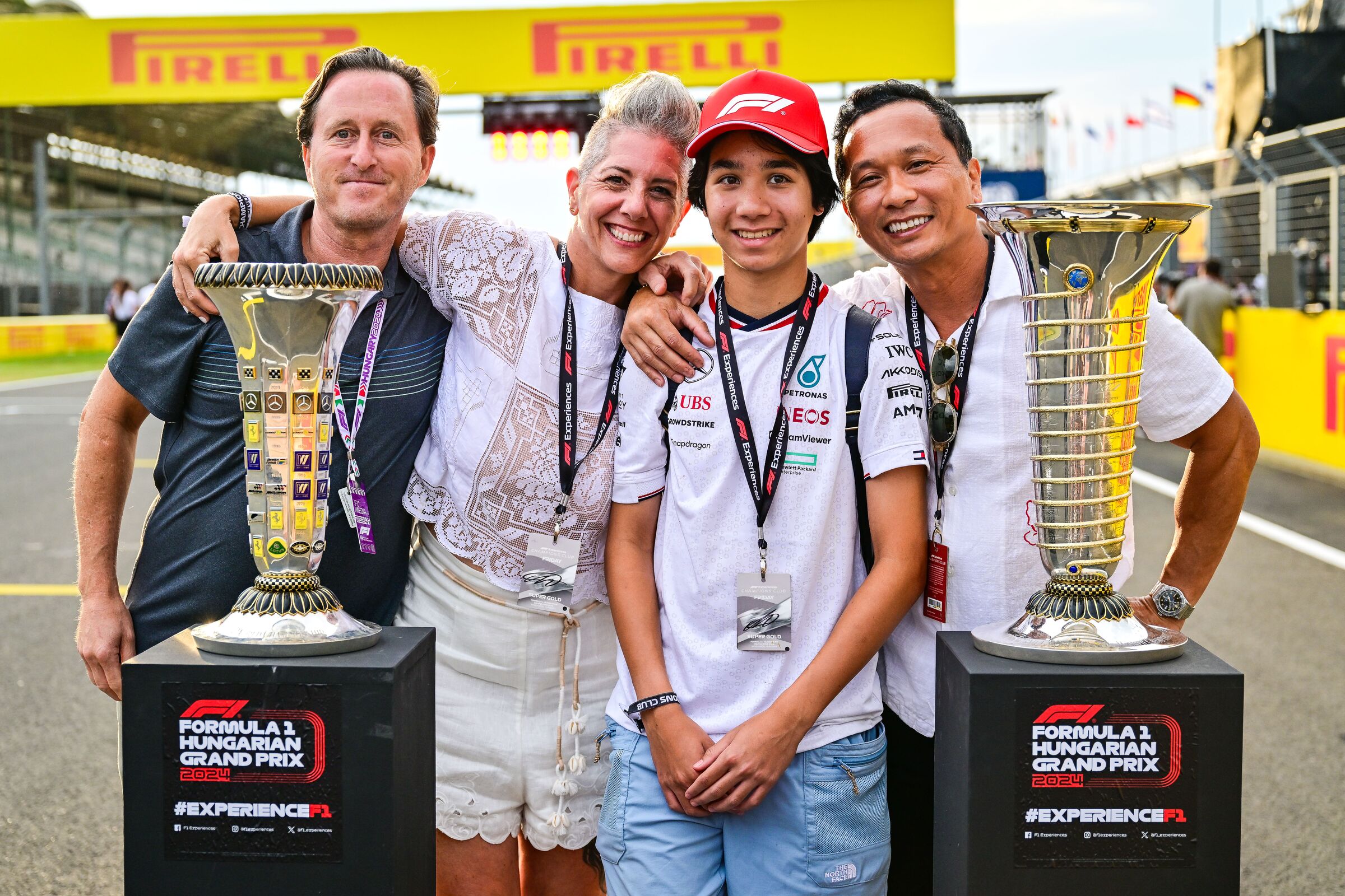 Grid Walk + Championship Trophy Photo Inclusion