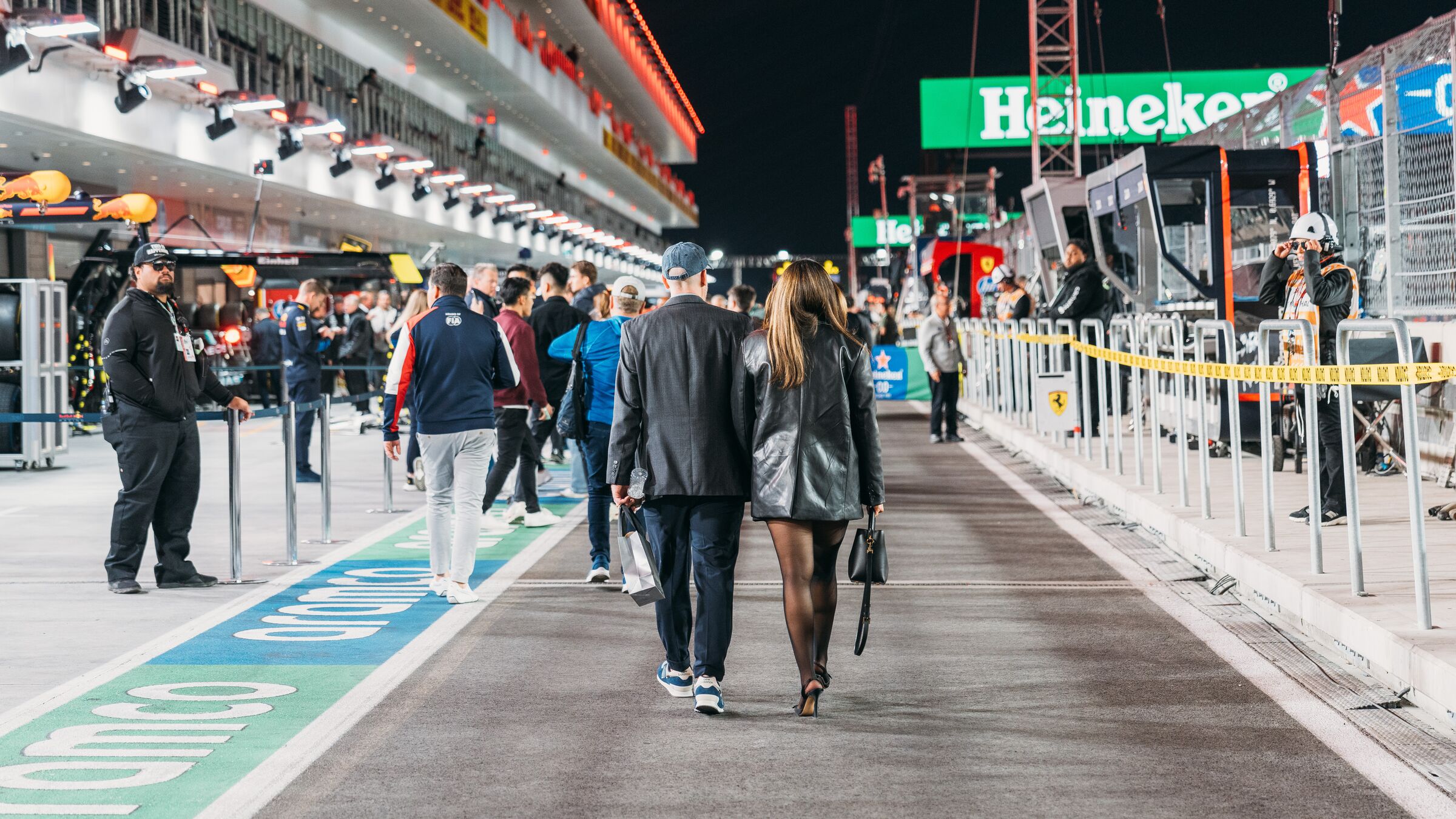 Aramco F1® Pit Lane Walk Inclusion