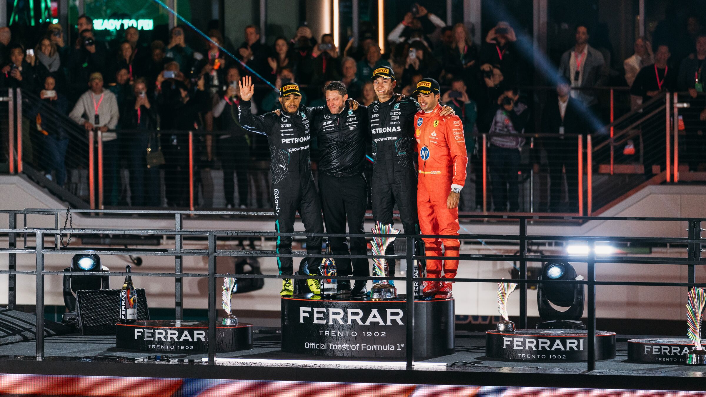 F1® Podium Celebration Access Inclusion