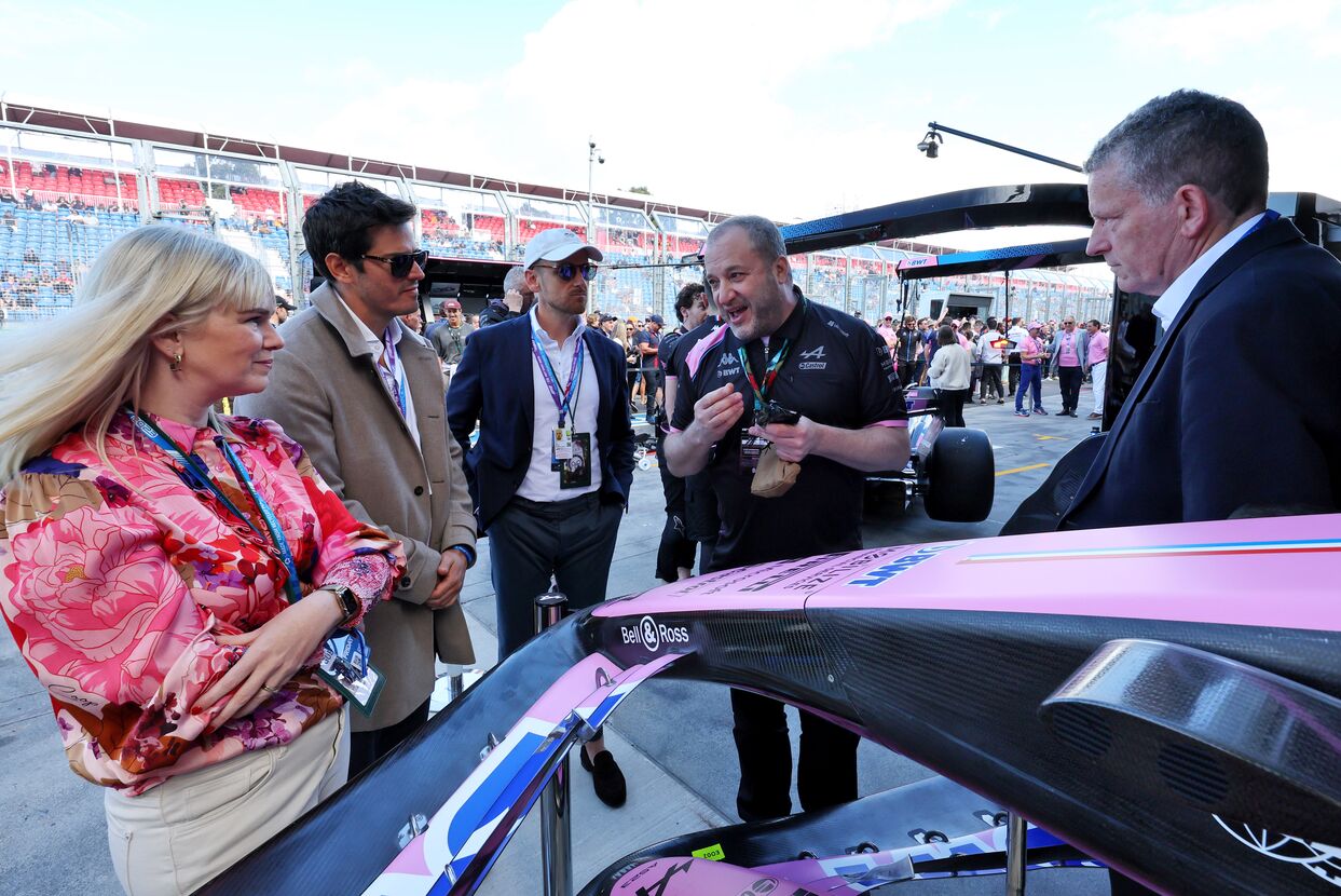 BWT Alpine Formula One Team Garage Tour Inclusion