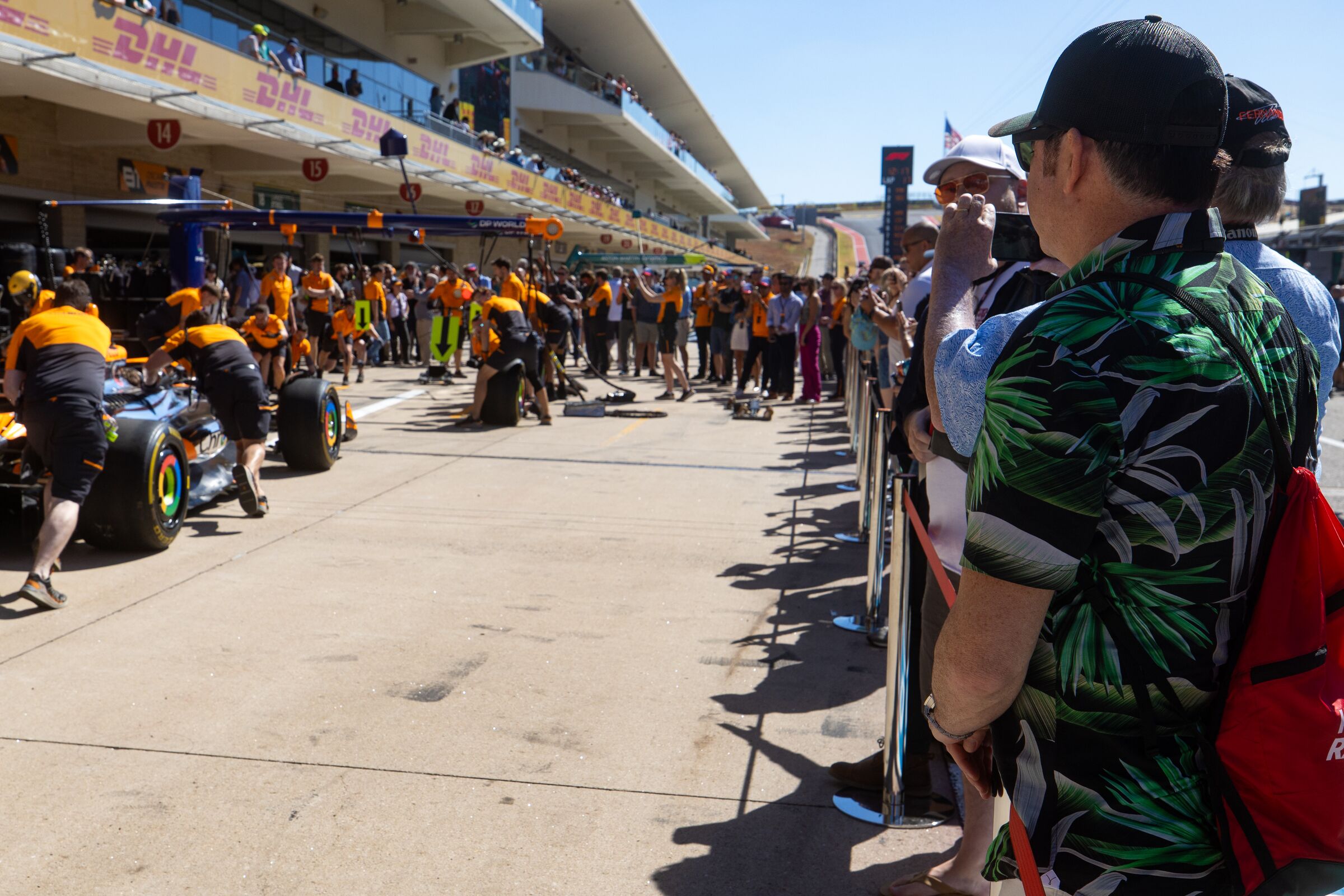 Aramco F1® Pit Lane Walk  Inclusion